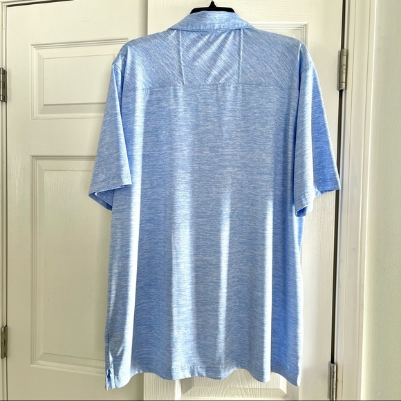 Bolle 2X Blue Short Sleeved Golf Polo Shirt - Picture 4 of 9